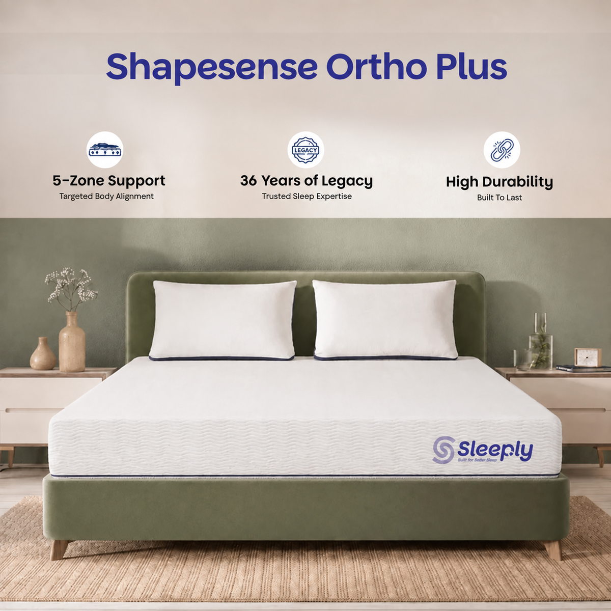 Shapesense Ortho Mattress India: A Smarter Choice for Comfortable, Supportive Sleep
