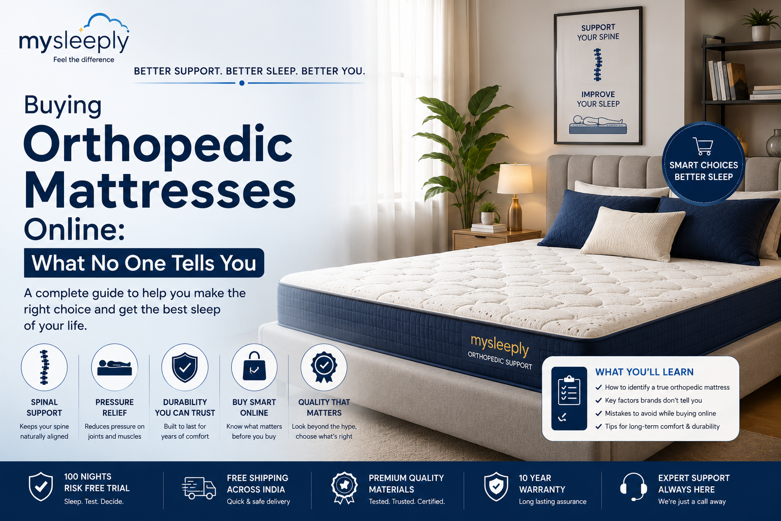Buying Orthopedic Mattresses Online: What No One Tells You