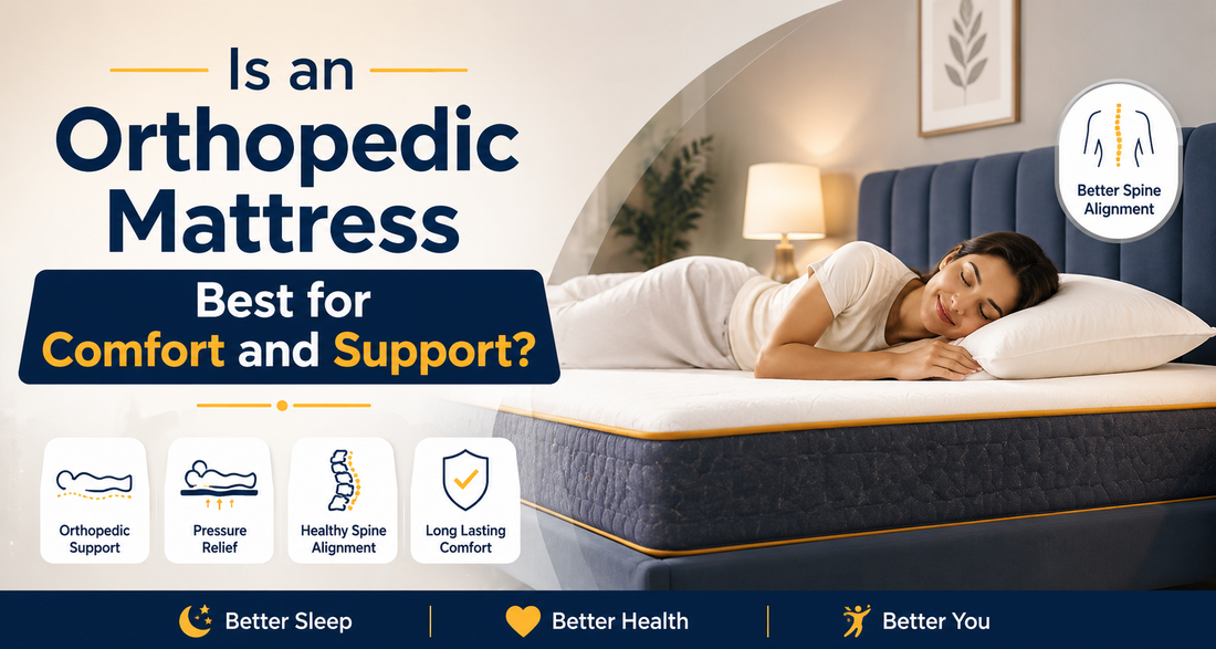 Best Orthopedic Mattress for Comfort & Spine Support in India