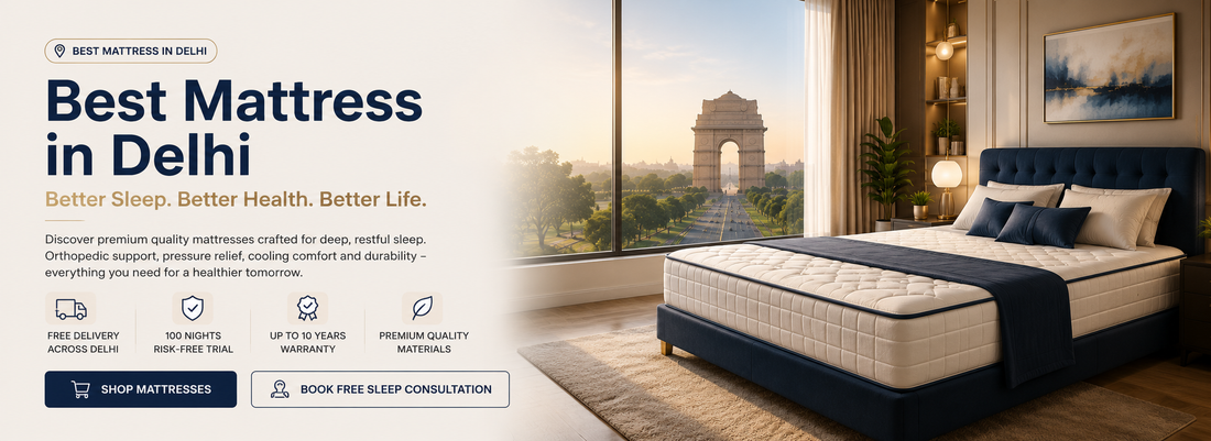 Best Mattress in Delhi for Comfortable & Healthy Sleep